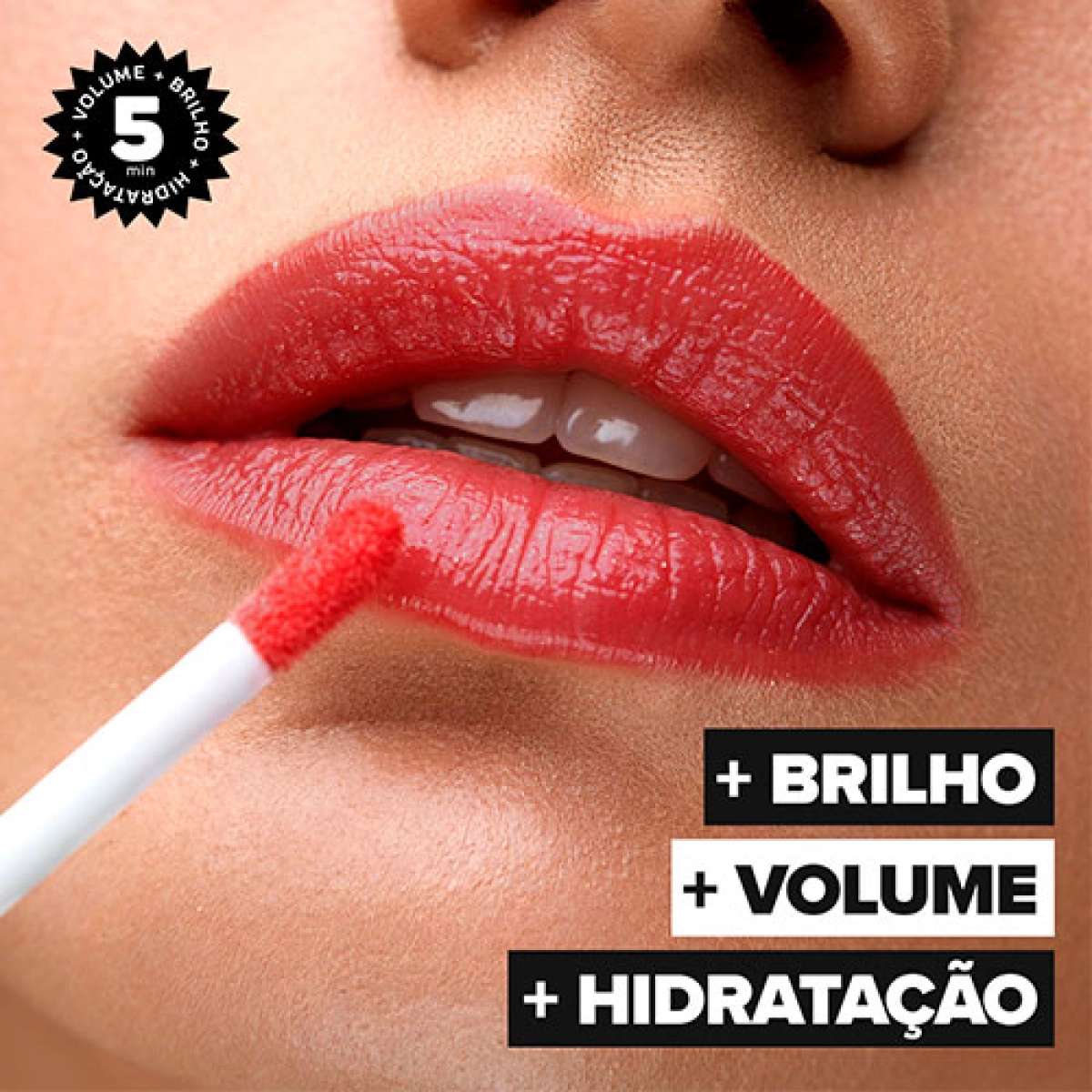 Monte seu Kit Gloss Labial com Ácido Hialurônico e Sérum da Up Lips e fique linda e com um bocão de arrasar!