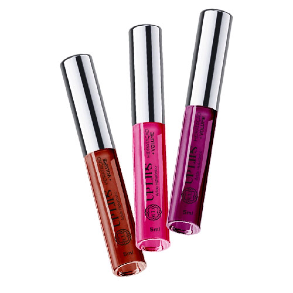 Monte seu Kit Gloss Labial com Ácido Hialurônico e Sérum da Up Lips e fique linda e com um bocão de arrasar!